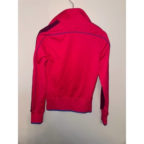 Nike Jacket Womens S Pink & Black Dri-Fit Full Zip Long Sleev - Picture 4 of 4